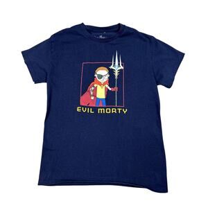 Lootwear Exclusive Rick & Morty Unproductive Jerry Mens T-shirt Blue M GUC